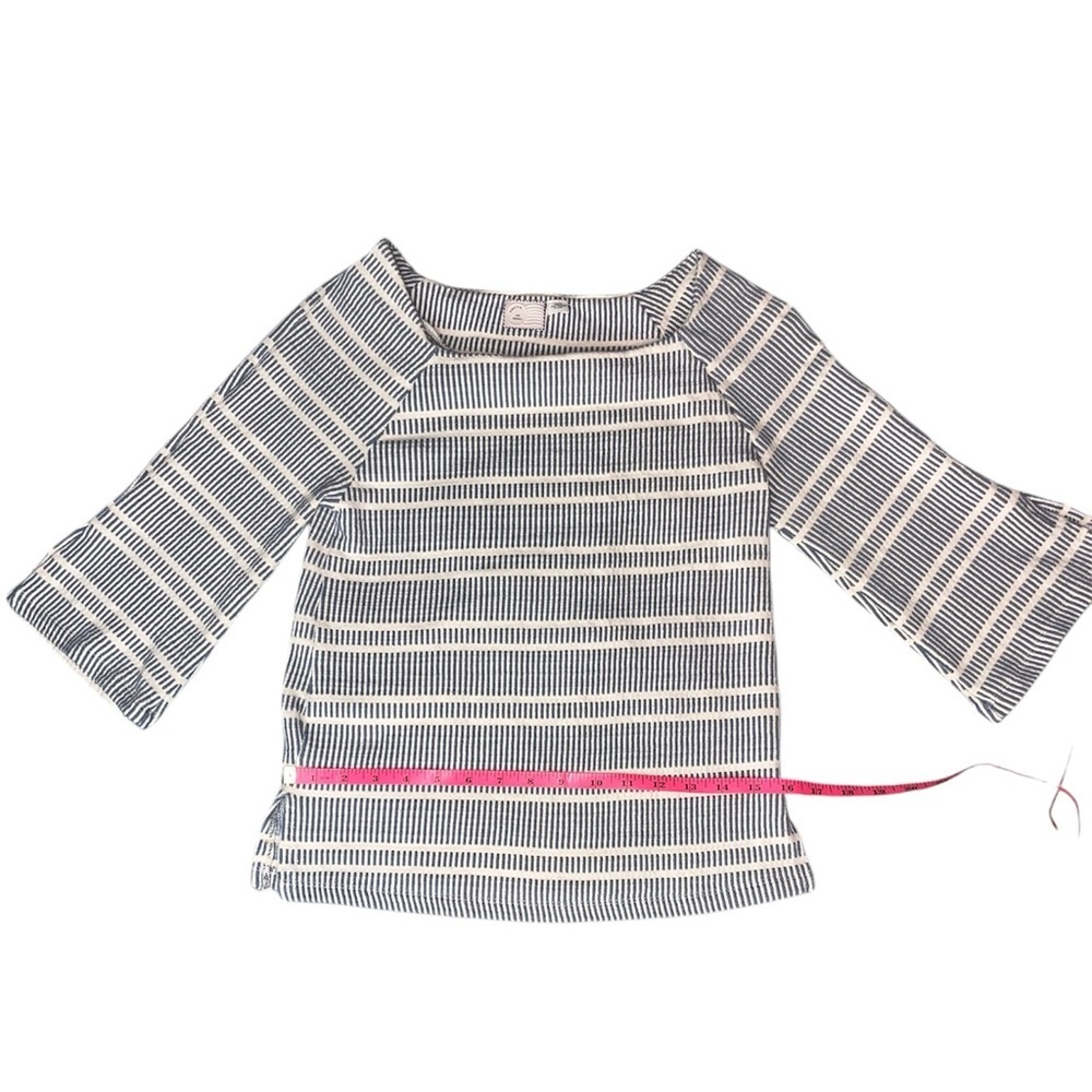 Anthropologie Postmark Square Neck 3/4 Sleeve Top size Xs - Picture 7 of 8